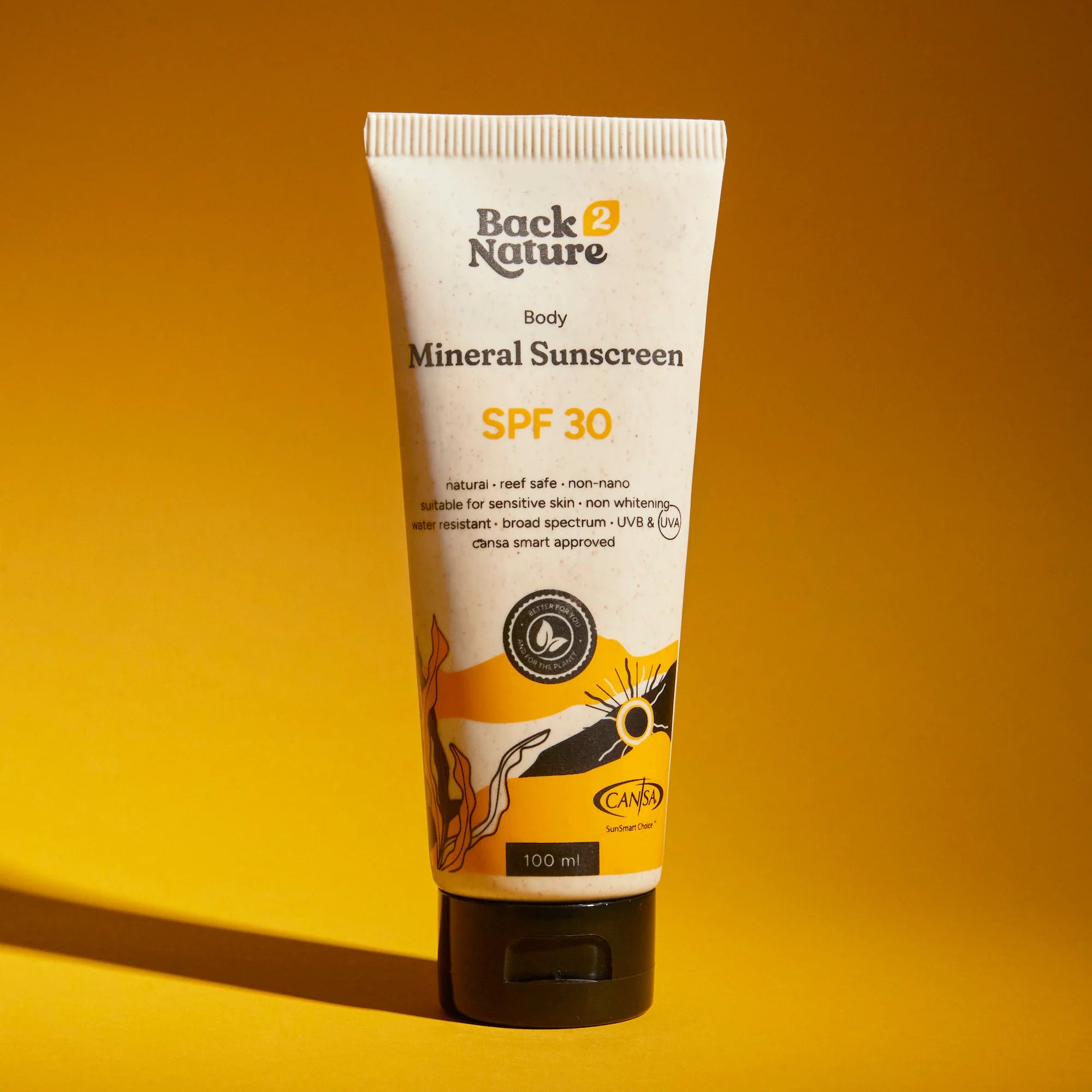 Back 2 Nature Mineral Sunscreen SPF30 100ml