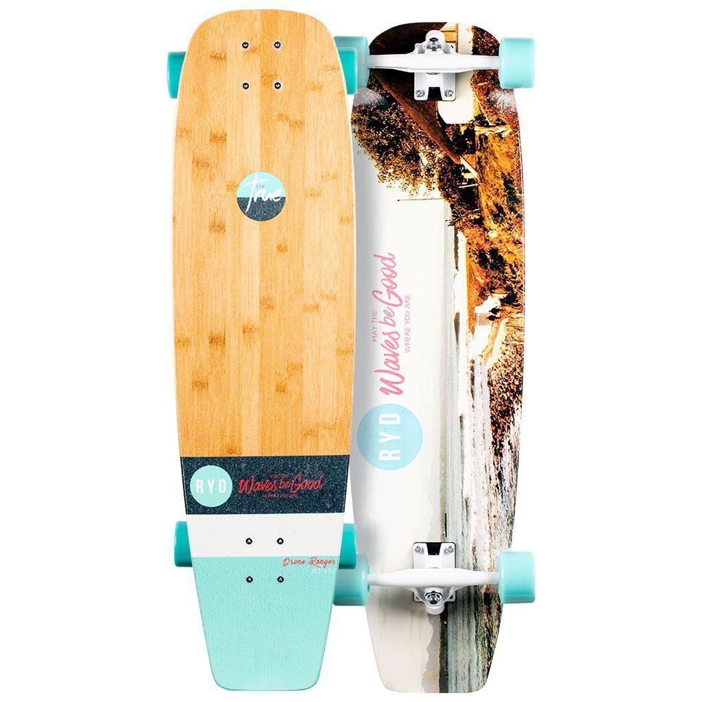 True Cruiser Longboard Drone Range 35.5 x 9.5