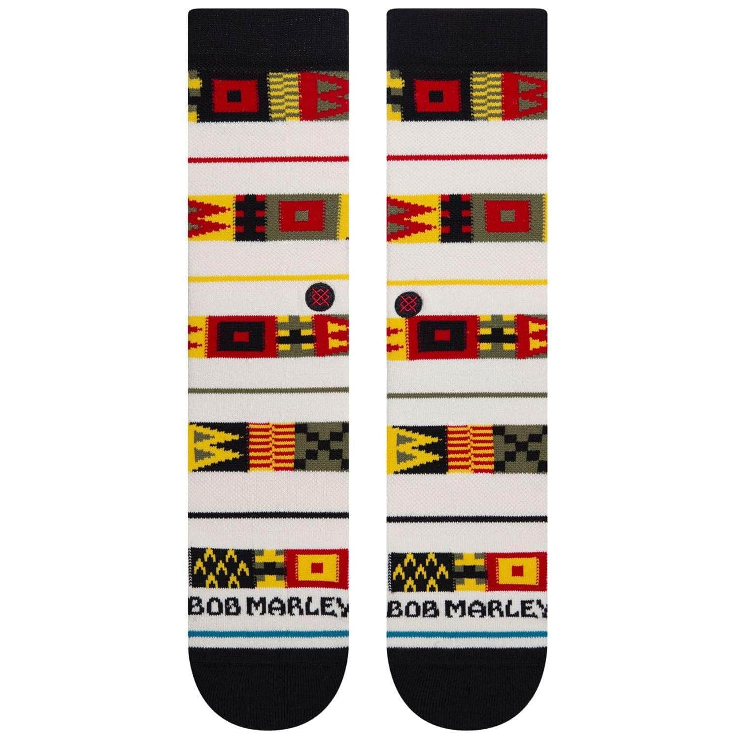 Stance Unisex Bob Stripe Socks Cream Navy