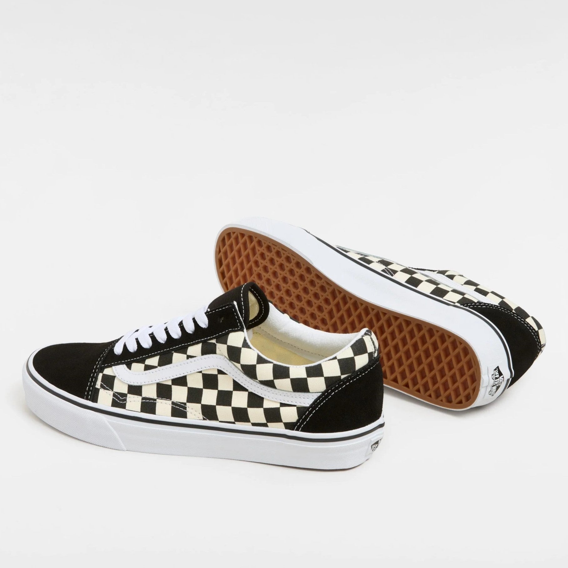 Vans Unisex UA Old Skool Checkerboard Black White