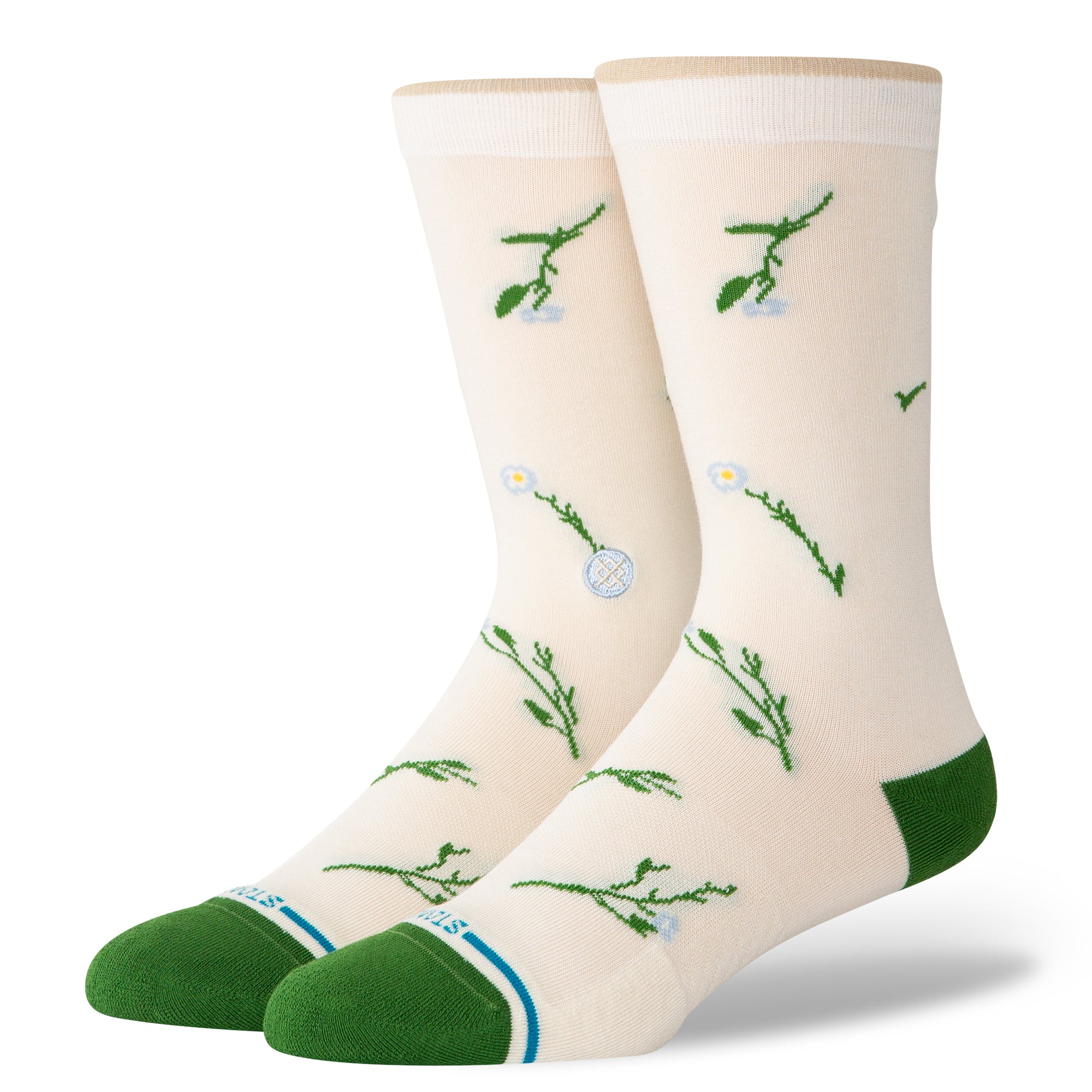 Stance Womens Wildflower Crew Ivory