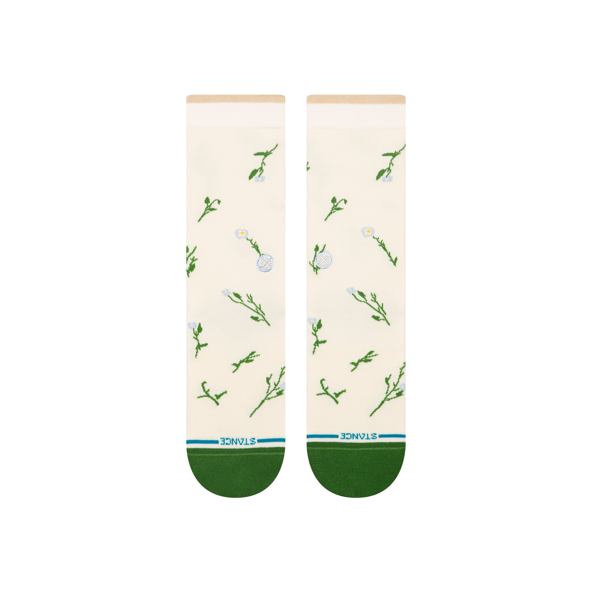 Stance Womens Wildflower Crew Ivory