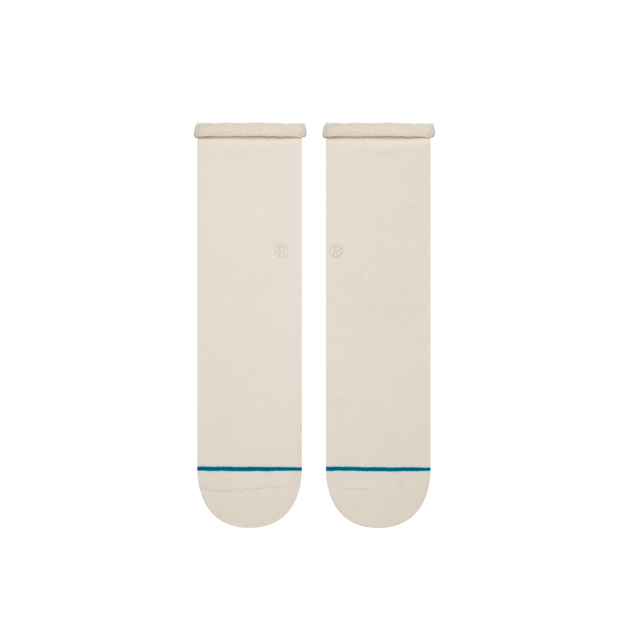 Stance Womens Thicc Crew Socks Off White