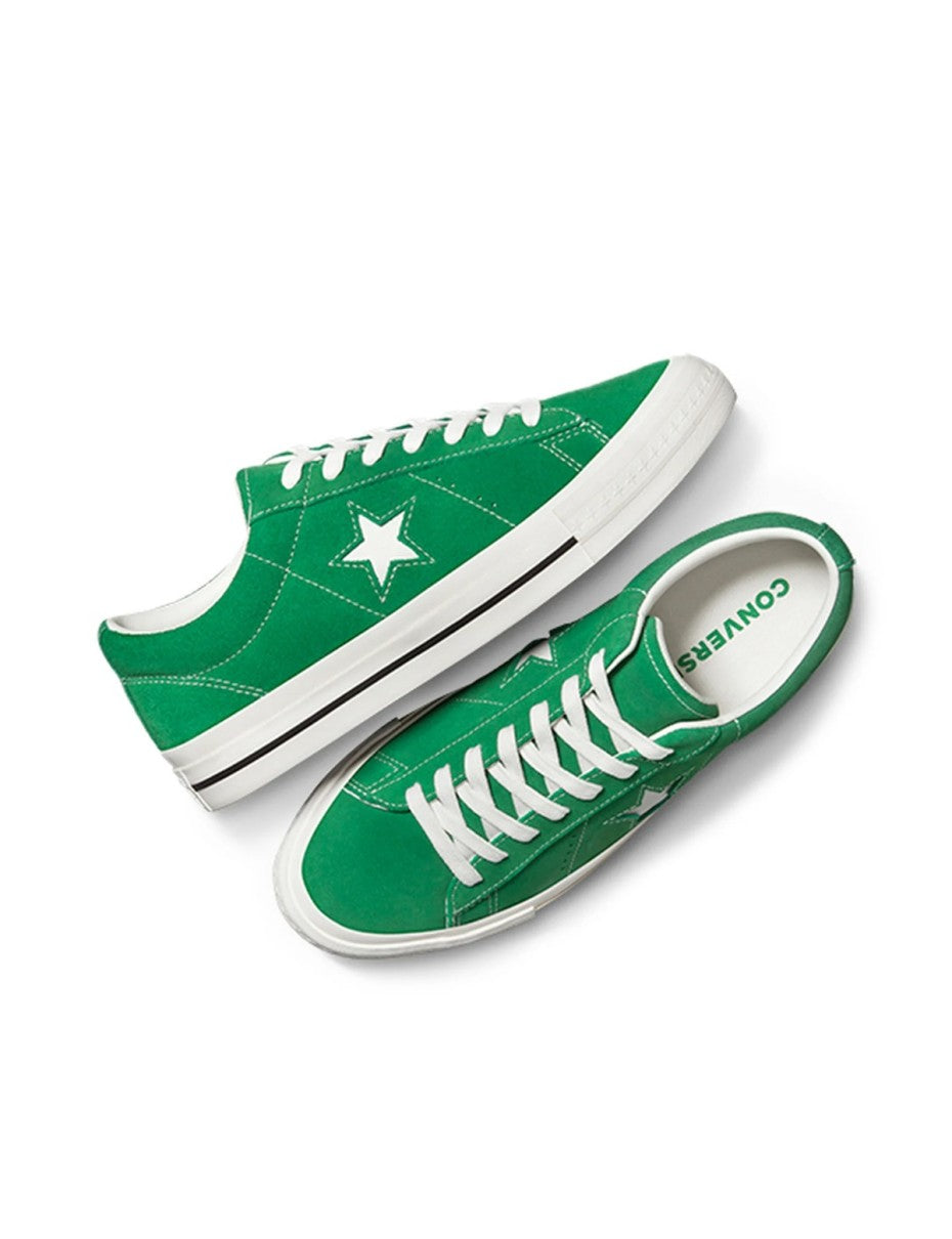 Converse Unisex One Star 95 Green Vintage White