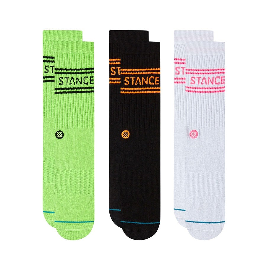Stance Unisex Basic 3 Pack Crew Volt