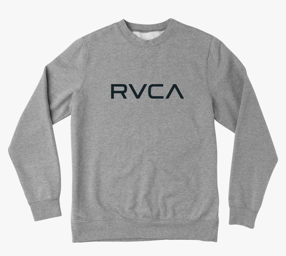 RVCA Mens Big RVCA Crew Fleece