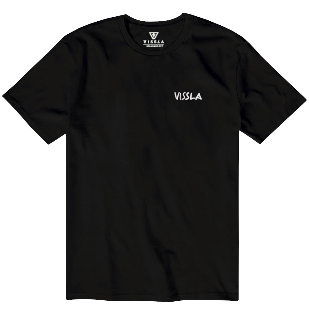 Vissla Mens Larmor X Bruce's Beauties Ss Tee Black
