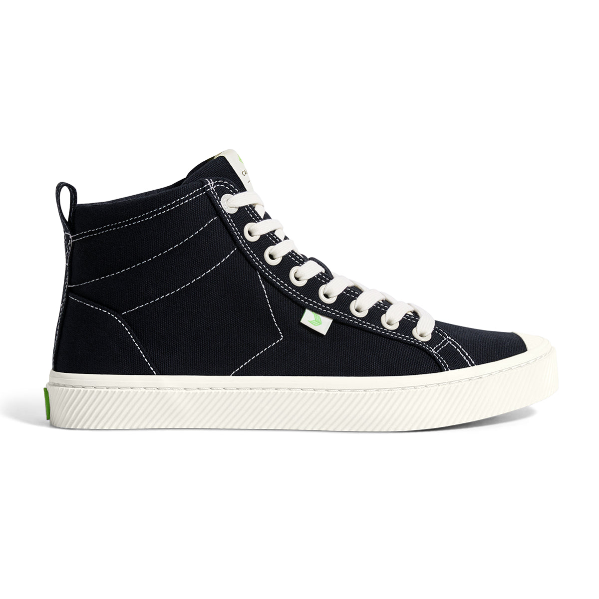 Cariuma Mens OCA High Black Canvas Sneaker