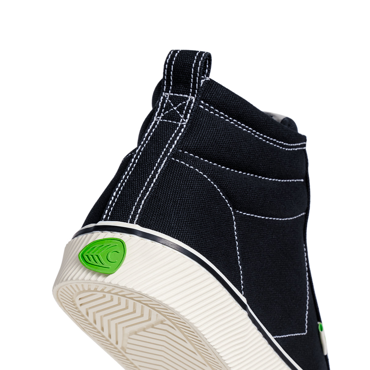 Cariuma Mens OCA High Black Canvas Sneaker