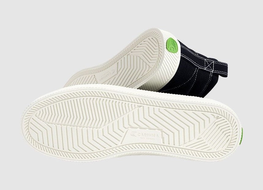Cariuma Mens OCA High Black Canvas Sneaker