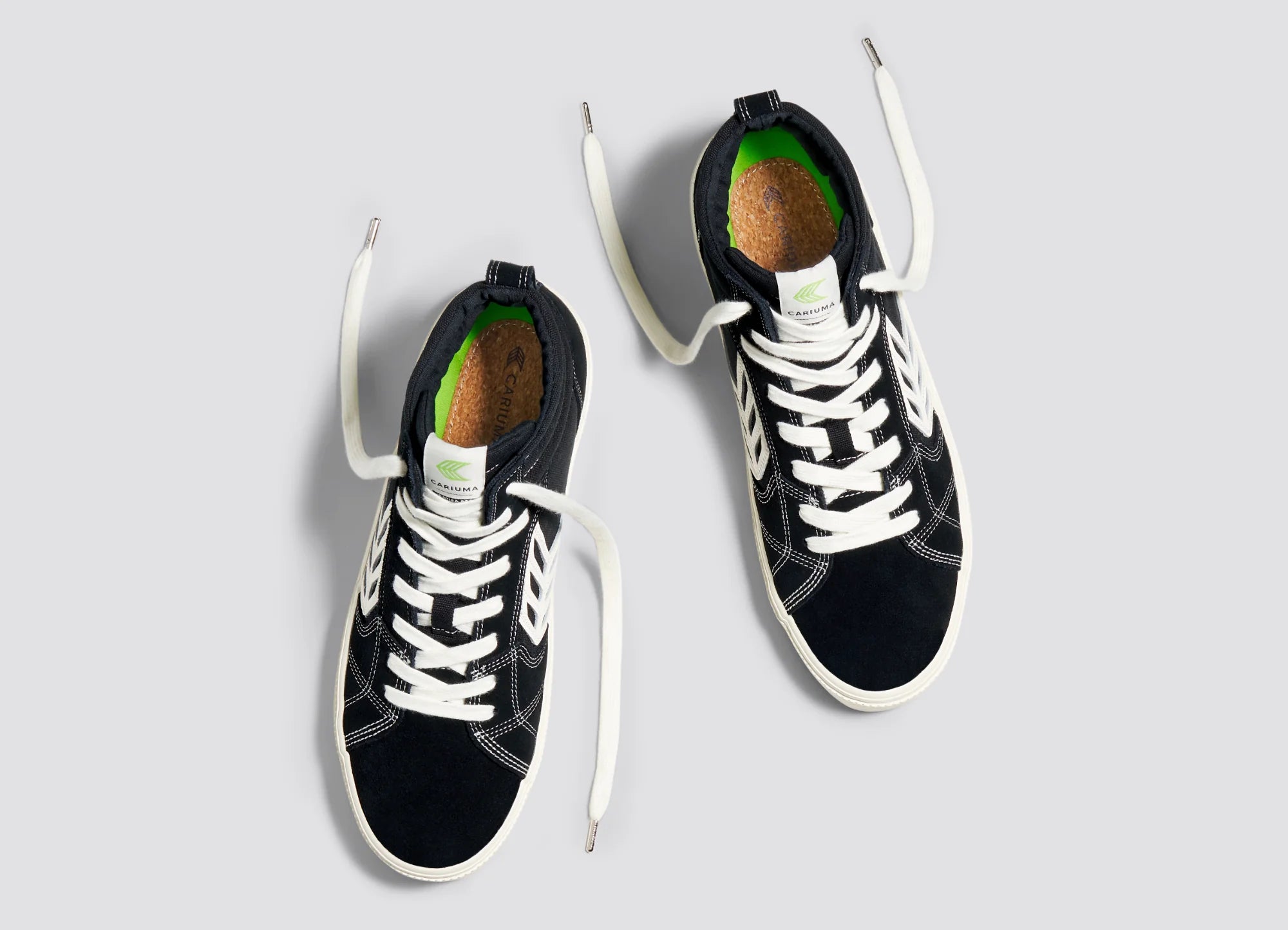 Cariuma CATIBA PRO High Black Suede And Canvas