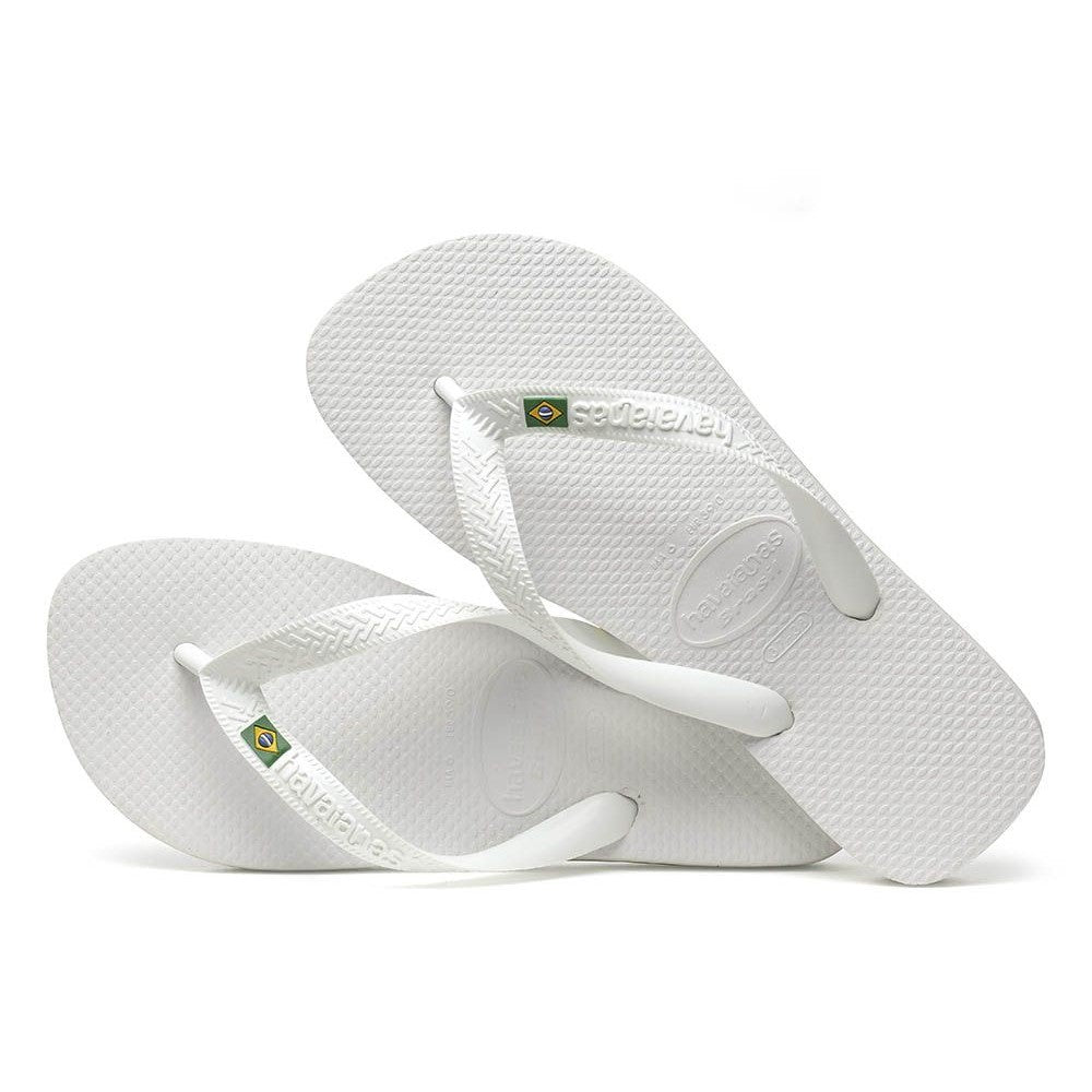 Havaianas Unisex Brazil Sandals White