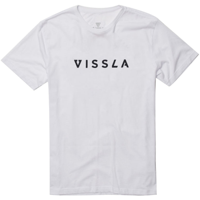 Vissla Mens Foundation Ss Tee White