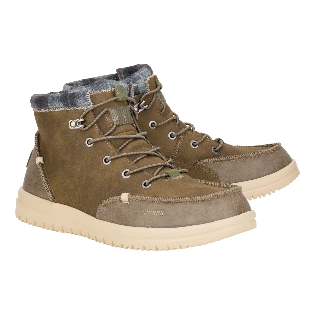 Hey Dude Mens Bradley Classic Walnut