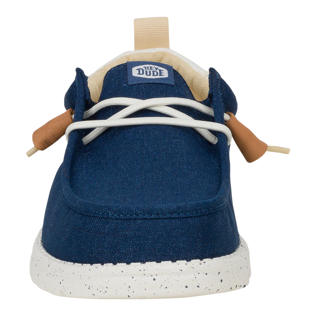 Hey Dude Mens Wally Craft Linen Blue White