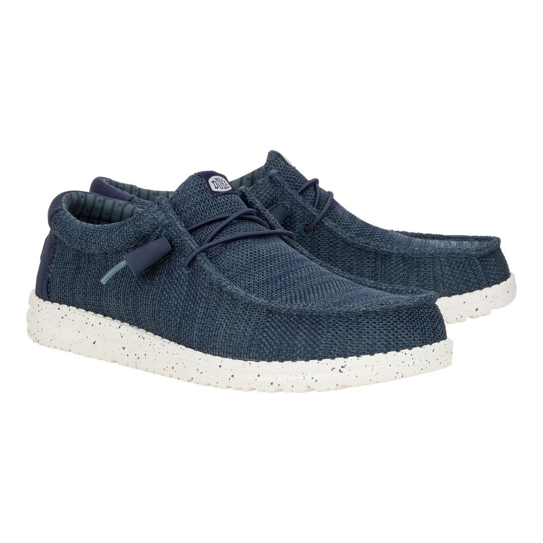 Hey Dude Mens Wally Stretch Sox Navy