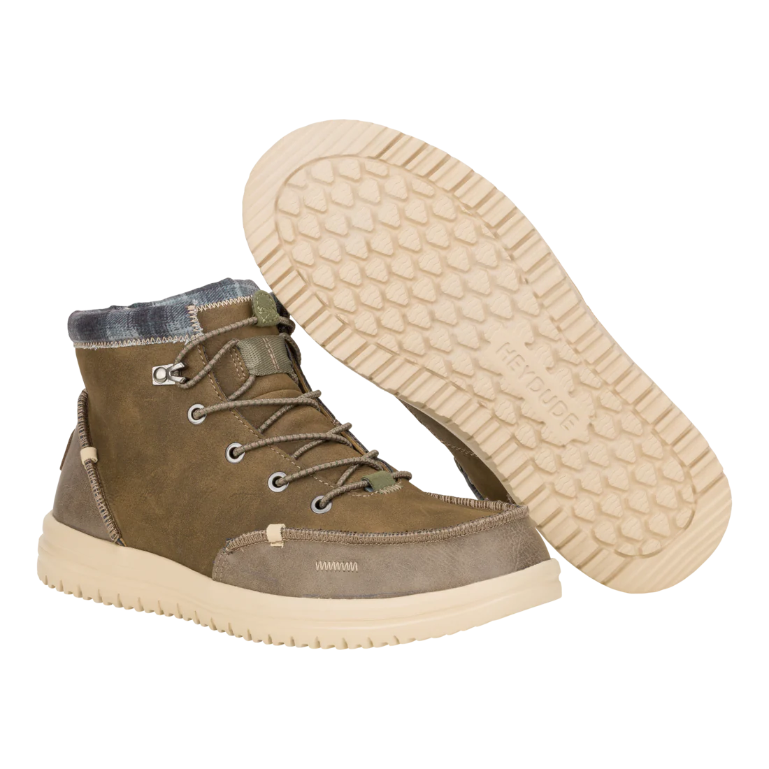 Hey Dude Mens Bradley Classic Walnut