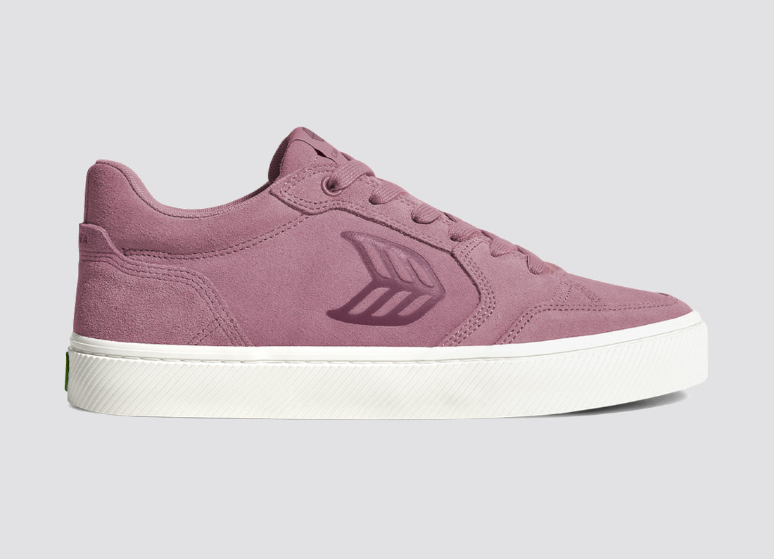 Cariuma Womens Vallely Blush Pink Suede Sneaker