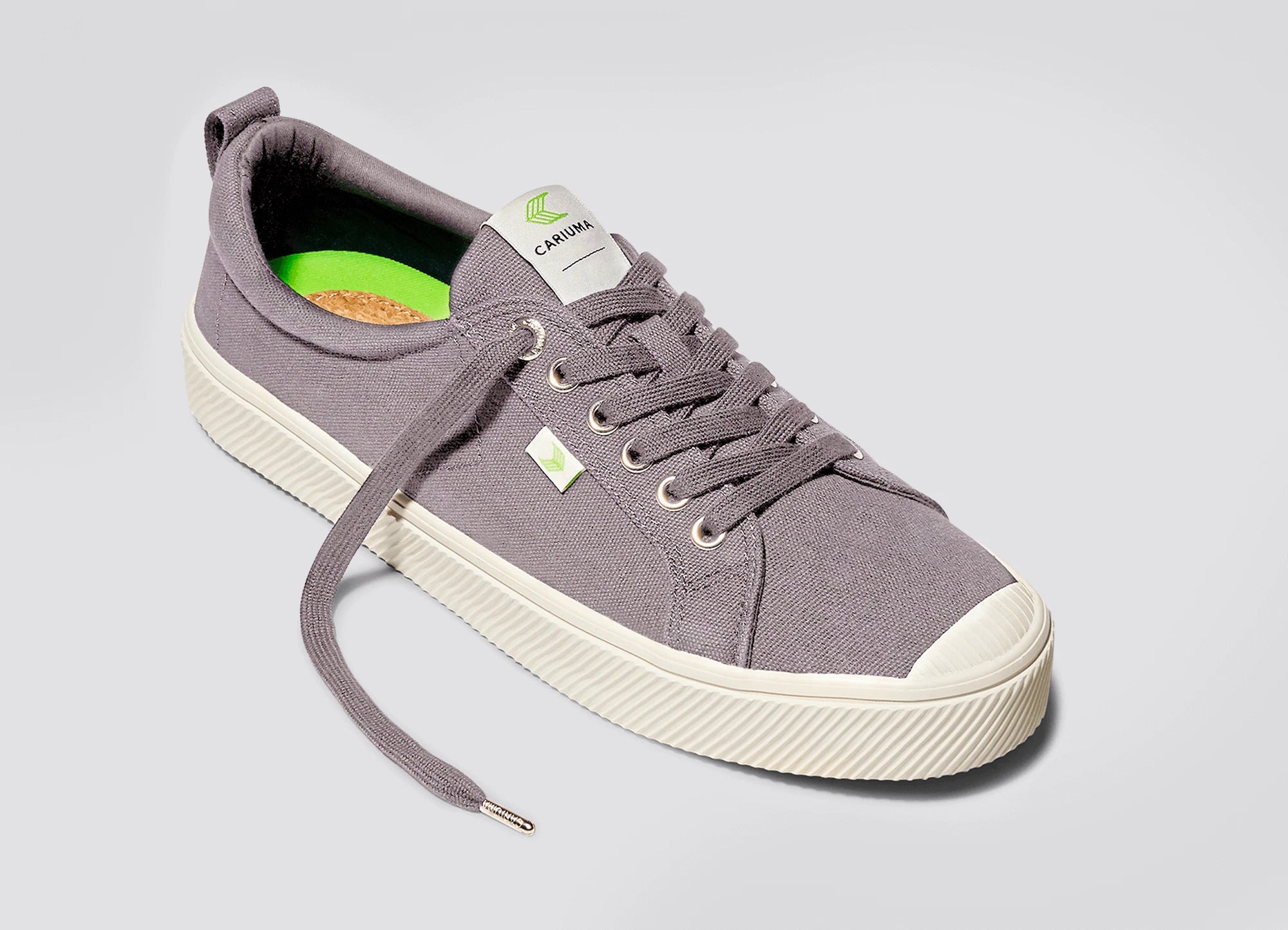 Cariuma OCA Low Mystic Grey Canvas Sneaker