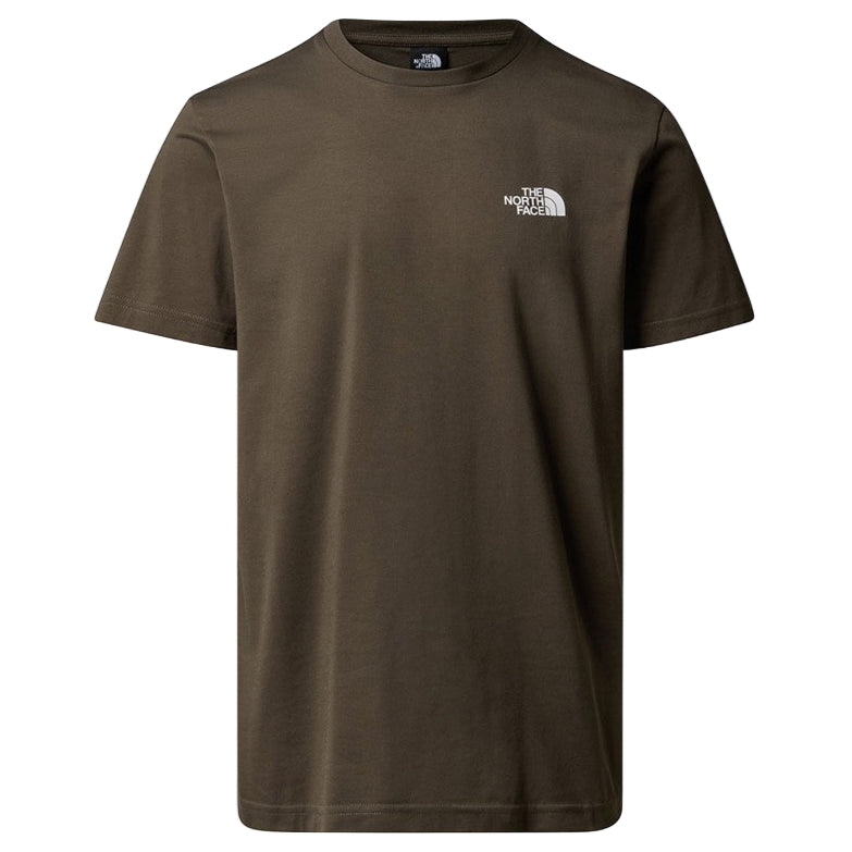 North Face Unisex Simple Dome Tee Taupe Green