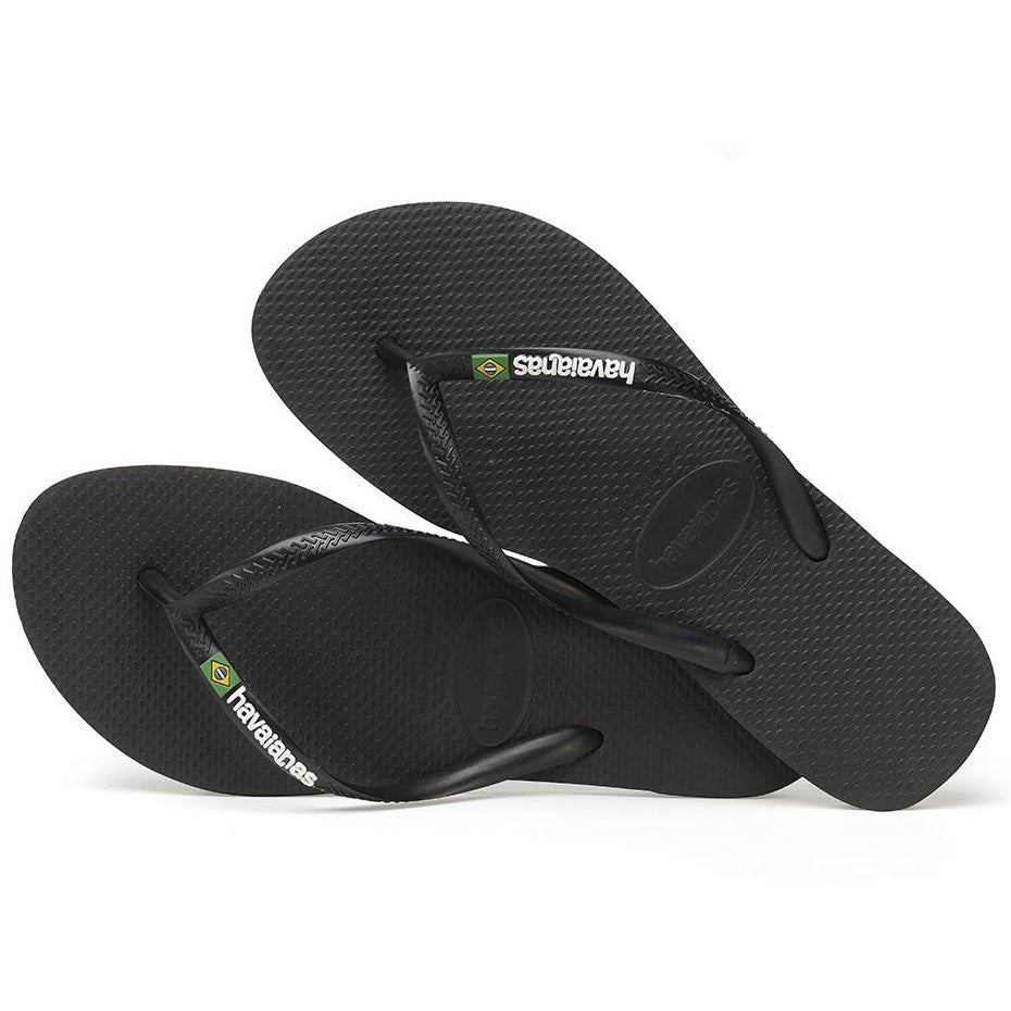Havaianas Womens Slim Brazil Black