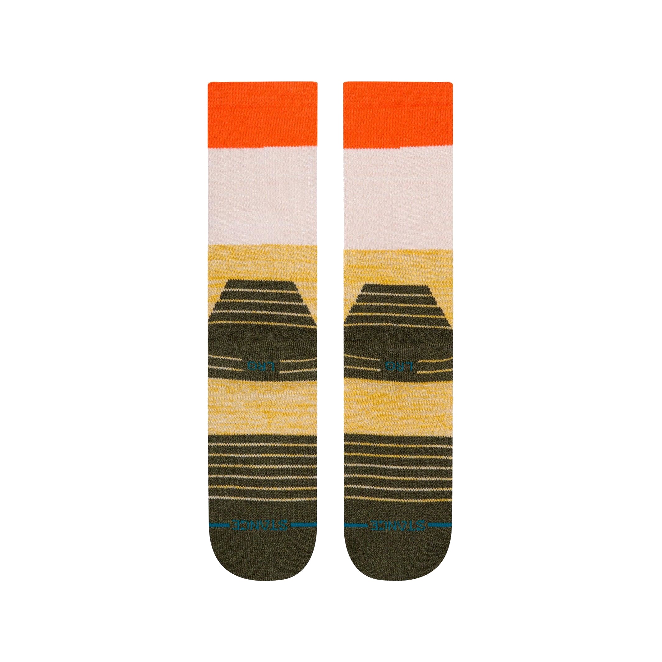 Stance Unisex Attribute Hike Socks Off White