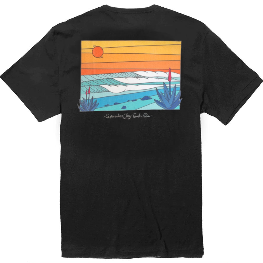 Vissla Mens Larmor X Supers Jbay Ss Tee