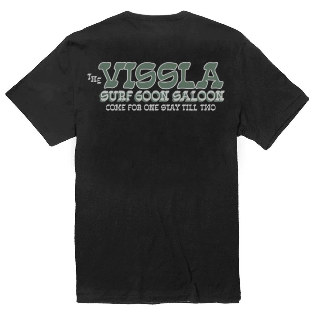 Vissla Mens Surf Goon Saloon Organic Pocket Tee