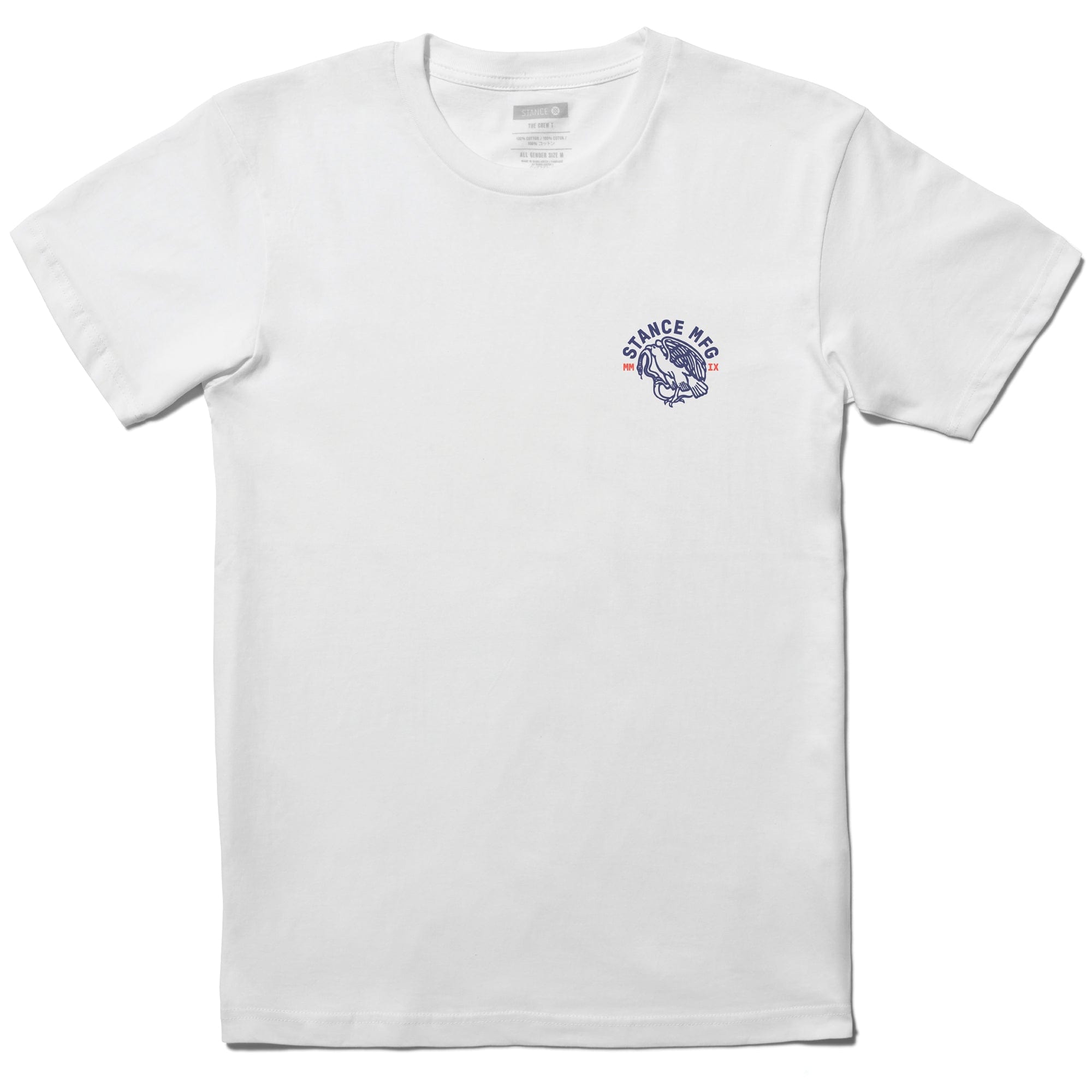 Stance Unisex Classic Prey Tee White
