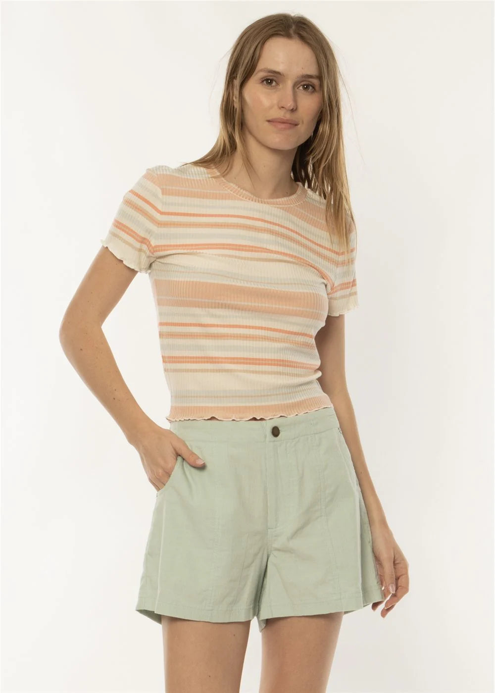 Sisstr Womens Tidepool Ss Knit