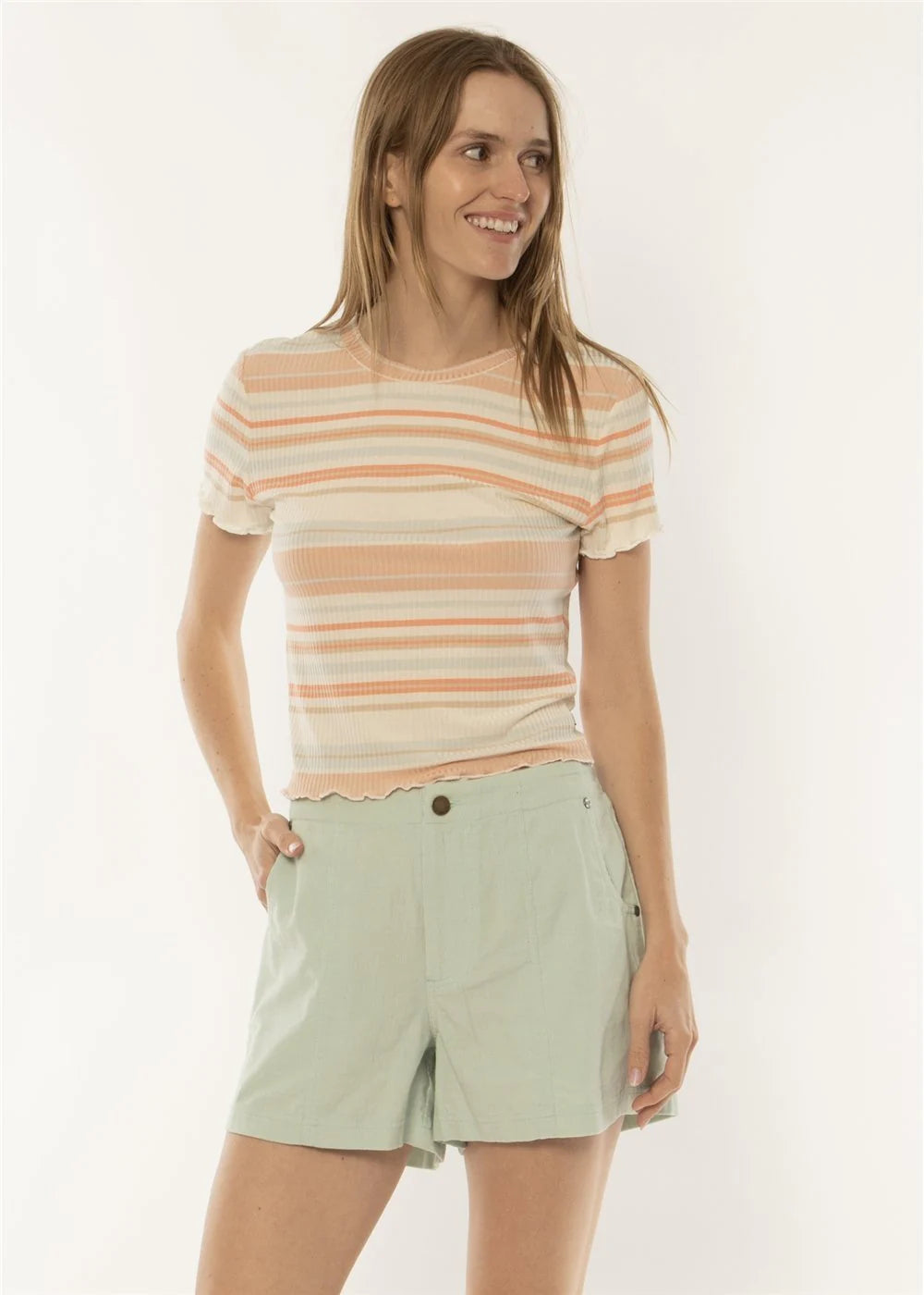 Sisstr Womens Tidepool Ss Knit