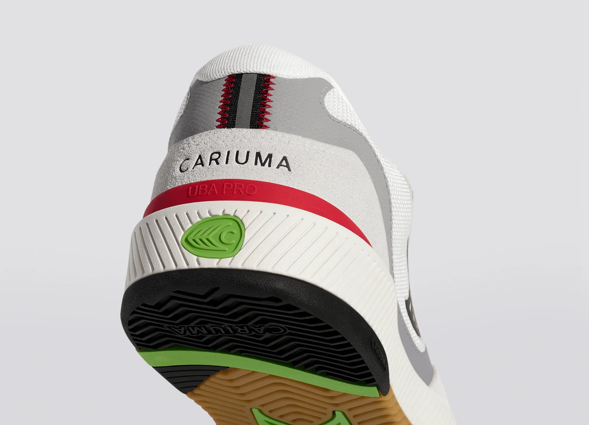 Cariuma Mens UBA Pro Smoke White Suede Sneaker
