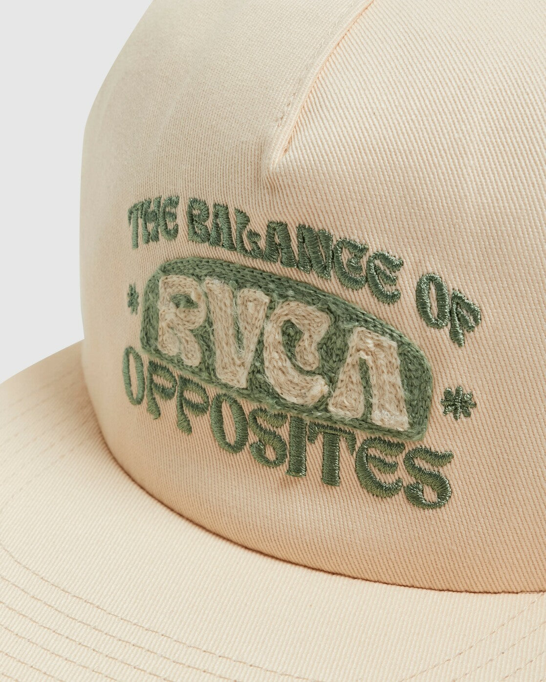 RVCA Mens Head Quarters Snapback Hat
