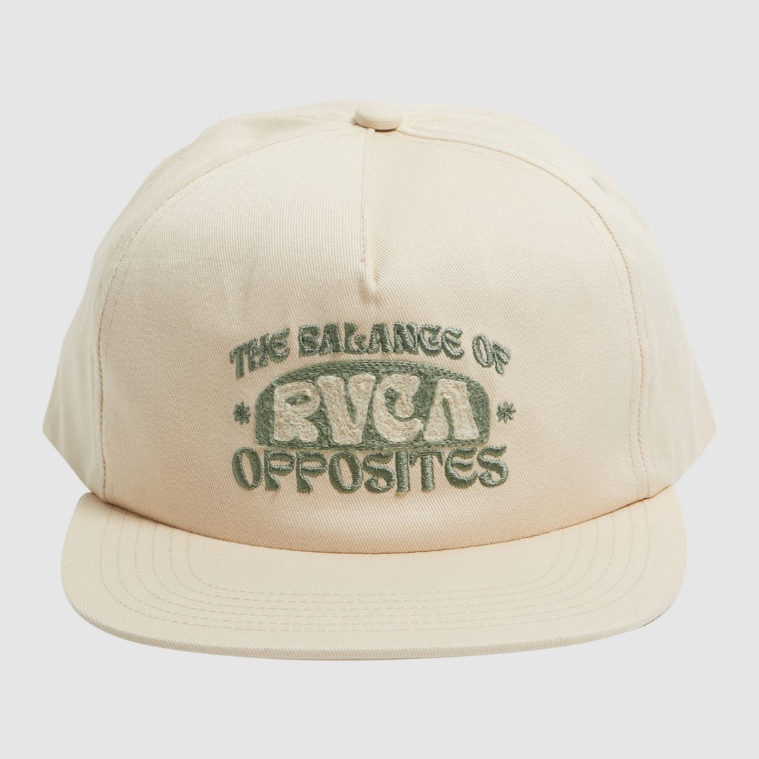 RVCA Mens Head Quarters Snapback Hat