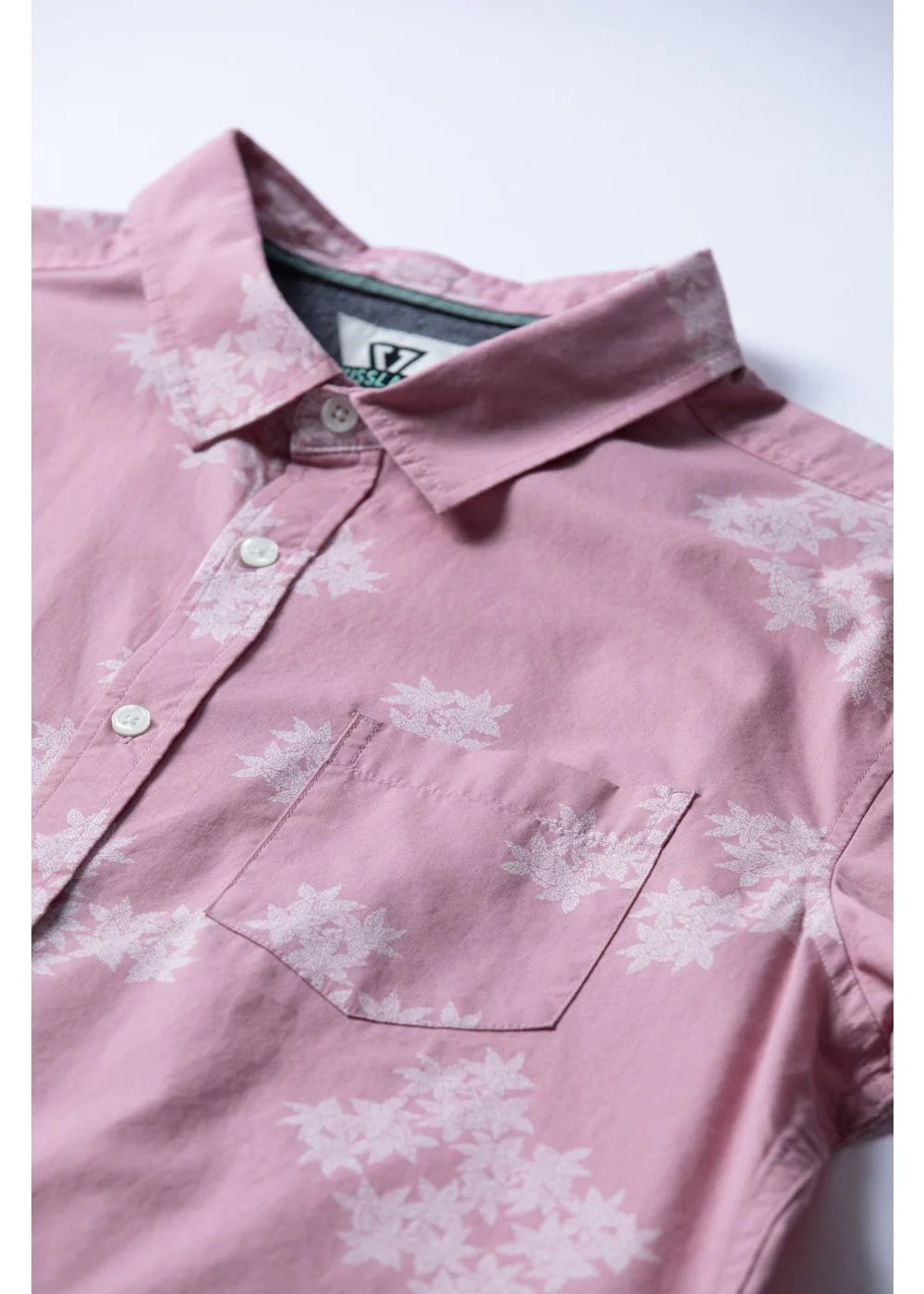 Vissla Mens Sodwana Eco Ss Shirt Dusty Rose
