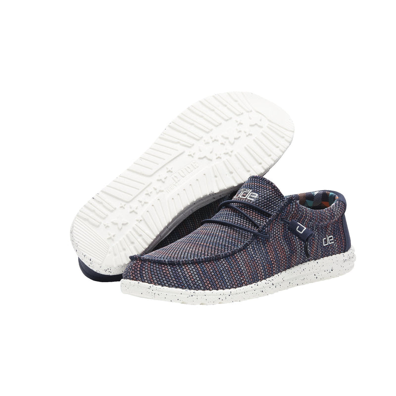 Wally Sox Shoe Blue Orange