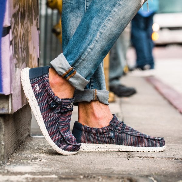 Wally Sox Shoe Blue Orange