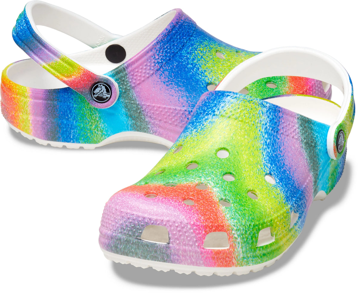 Sprayed Customized Crocs Crocs Classic Spray Dye Clog