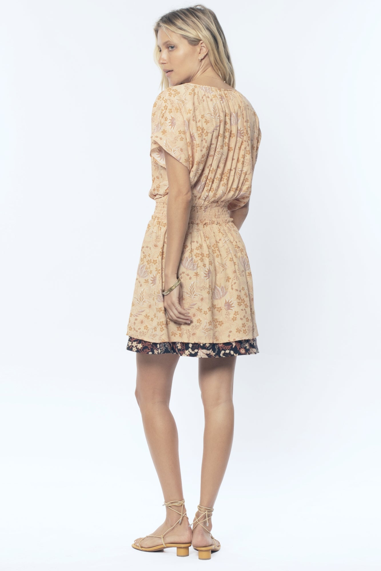 Amuse In Bloom Ss Woven Dress