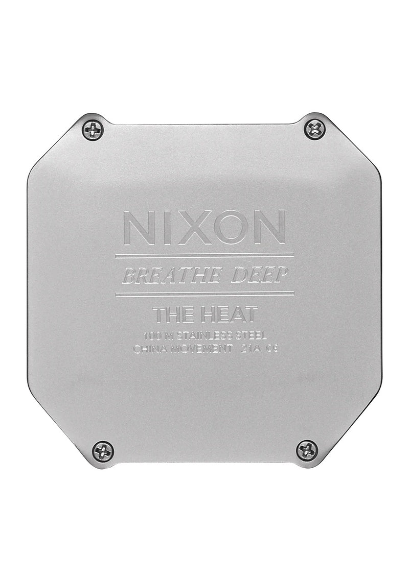 Nixon Heat Watch Silver