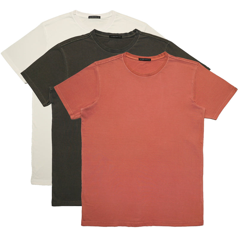 AGT 3 Pack Cotton Pigment Tee