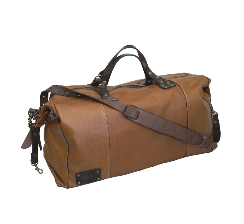 AGT Leather Duffel Bag