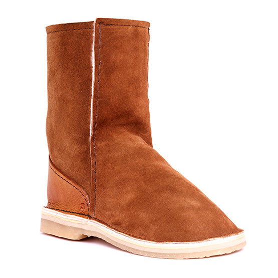 Suede Sheepskin Boots