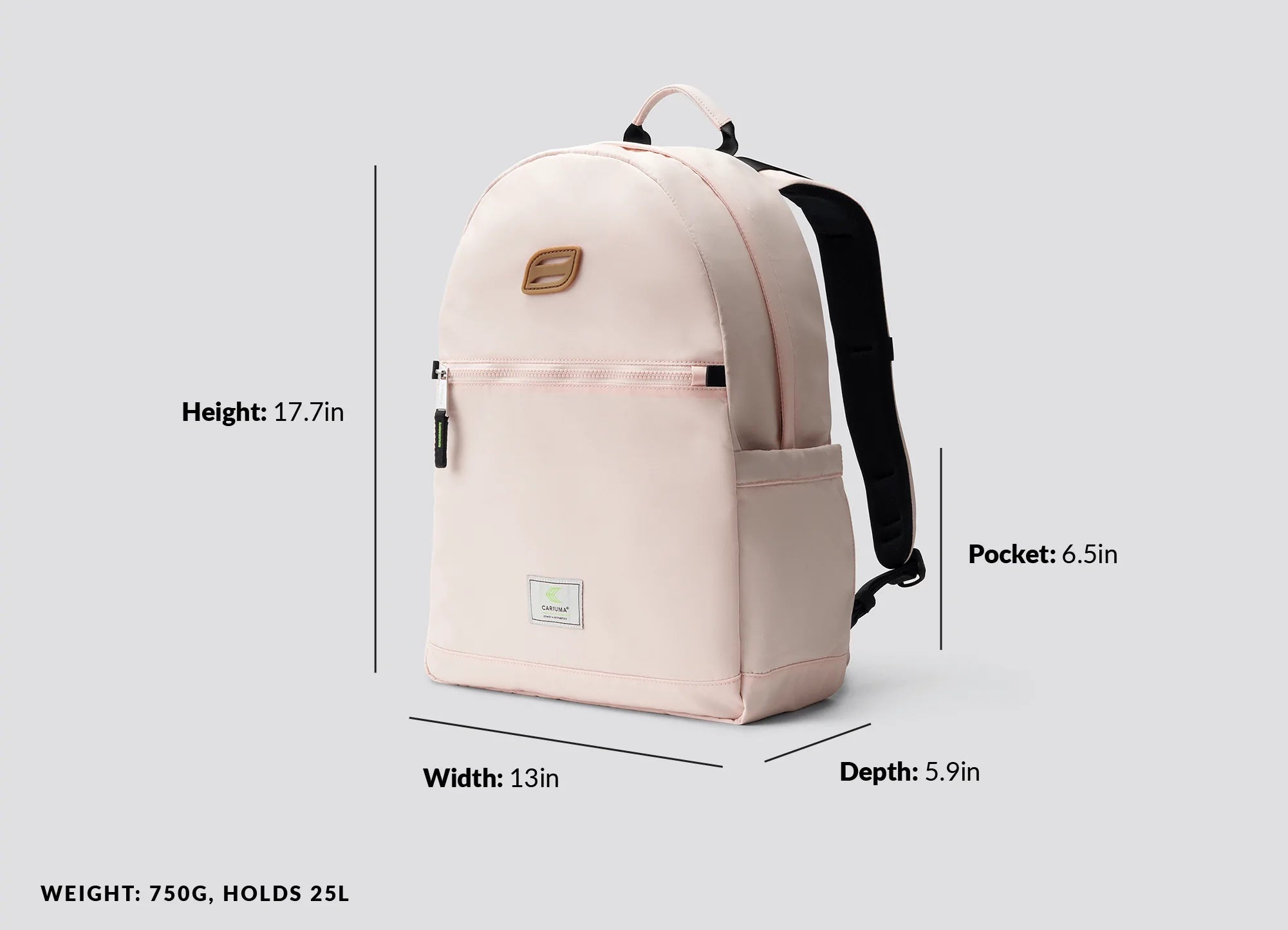 Cariuma JJ Backpack Rose