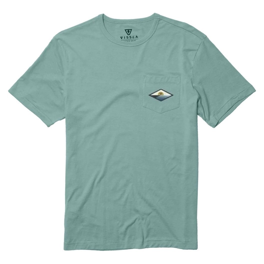 Vissla Diamond Daze Ss Pocket Tee