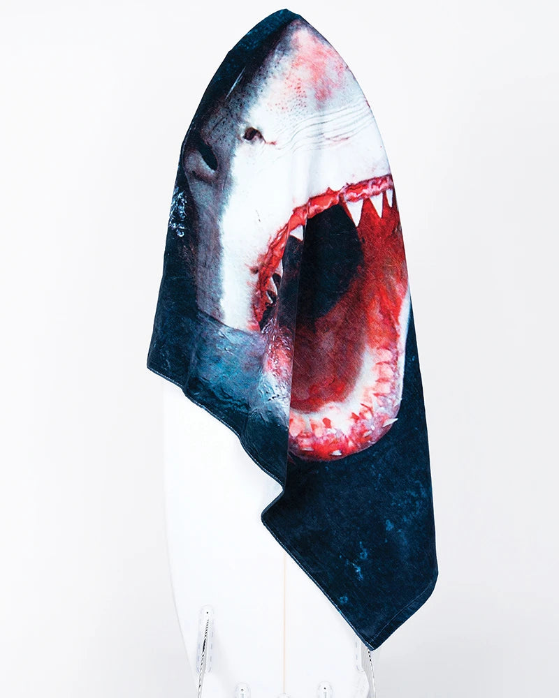 Leus Great White Beach Towel