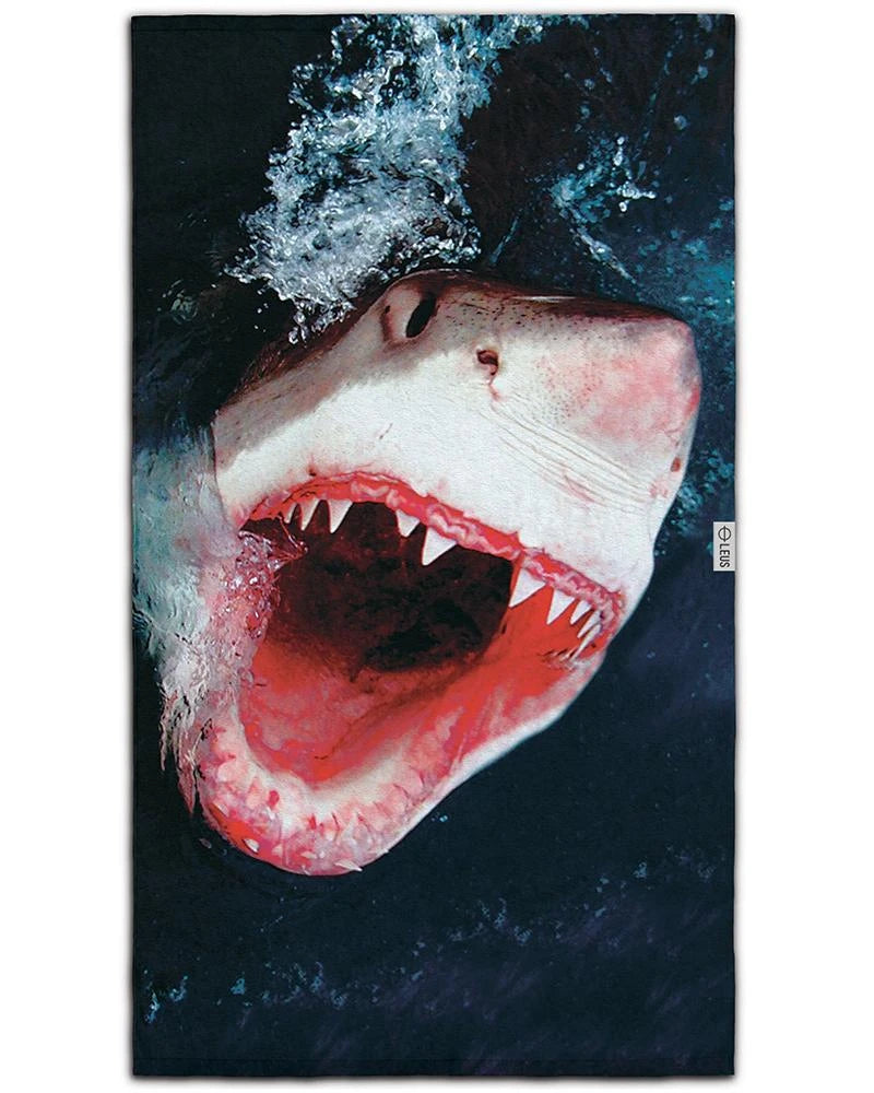 Leus Great White Beach Towel