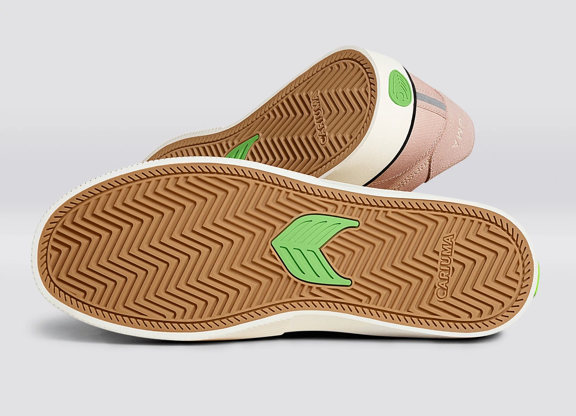 Cariuma NAIOCA Skate Rose Suede and Canvas Ivory